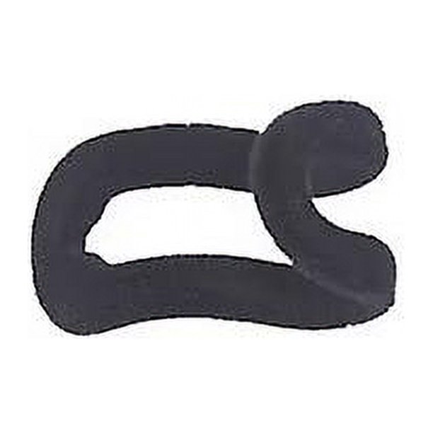 Ganchos para colgar antideslizantes, Mini flocado, perchero para ropa, soportes para ganchos (10 unidades, negro)