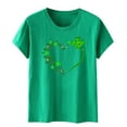 thumbnail image 4 of GILIGEGE Women's St Patrick's Day T-Shirt Short Sleeve St Paddy's Day Tops Funny St Patricks Day T Shirts Saint Patricks Day T-Shirt Crewneck Funny Saint Patrick's Tunic Tops Loose Fit Tshirt, 4 of 4