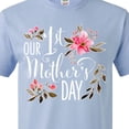 thumbnail image 4 of Inktastic Our First Mother's Day- Pink Flowers T-Shirt, 4 of 5