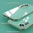 thumbnail image 4 of Compatible with Xiaomi 12T Pro Case Silicone Shockproof Xiaomi 12T Pro Phone Case Anti-Scratch Ultra Thin Plating TPU Cases (Xiaomi 12T Pro, Green), 4 of 13