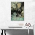 thumbnail image 2 of ARTCANVAS Tuolumne River Near the Head of the Great Canyon Canvas Art Print by Thomas Moran - Size: 26" x 18" (1.50" Deep), 2 of 9