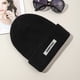 thumbnail image 5 of Gorro de estilo coreano para hombre, cálido gorro de invierno, gorro de lana tejido versátil para la calle, gorro de melón, gorro de moda para exteriores para mujer, 5 of 6