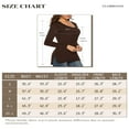 thumbnail image 2 of CHOK Hauts à Manches Courtes pour Femmes Été Col Rond Mignon Chemises Unies Blanches L, 2 of 6