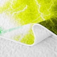 thumbnail image 5 of meiyoeat Neon Lightning Gaming Bed Spread Queen for Boys Girls, Electric Gamer Queen Coverlet Set, Green Yellow, 3-Piece 1 Quilt and 2 Pillowcases, 5 of 7
