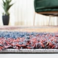 thumbnail image 4 of SAFAVIEH Calista Charmaine Camouflage Runner Rug, Red/Blue, 2'3" x 9', 4 of 11