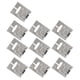 thumbnail image 4 of Prensatelas para máquina de coser, prensatelas para máquina de coser de acero inoxidable, superficie brillante duradera, sin rebabas, 5, 7 y 9 ranuras, 10 Uds., 4 of 12
