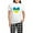 With Checker Pant, variant on CafePress - I Stand With Ukraine Heart Pajamas - Women's Short Sleeve Print T-Shirt and Pants Light Cotton Pajama Set