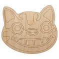 thumbnail image 1 of Grinning Cheshire Cat Wood Shape Unfinished Piece Cutout Craft DIY Projects - 4.70 Inch Size - 1/4 Inch Thick, 1 of 7