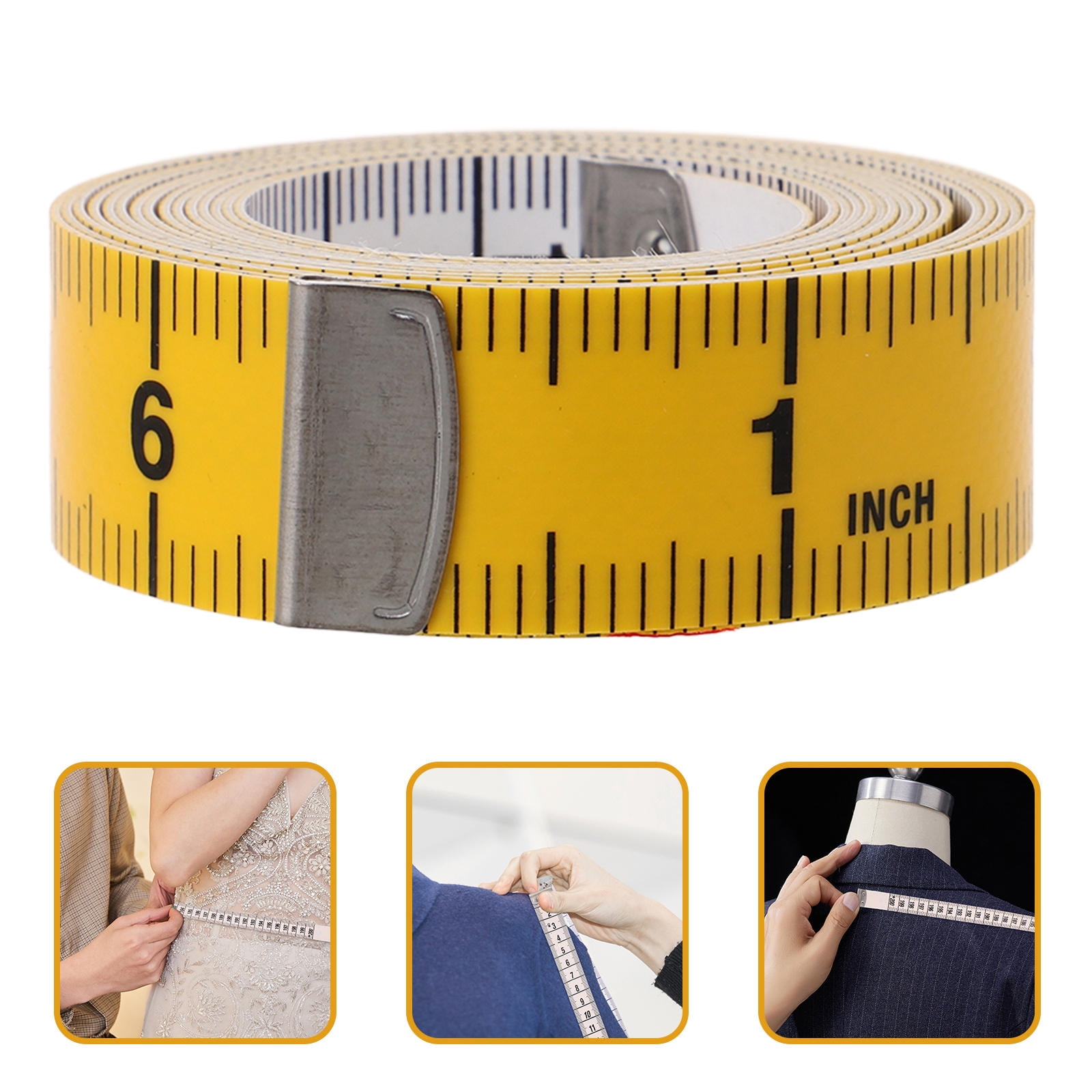 Nicehomfit Multi Color Sewing Tape Measure with Practical Design and Fine Workmanship
