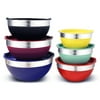Elite Home Fashions EBS-0012 12-Piece Multicolor Mixing Bowl