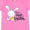 thumbnail image 4 of Inktastic My 1st Easter with Cute Bunny and Carrot Boys or Girls Baby Bodysuit, 4 of 5