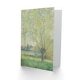 thumbnail image 2 of Claude Monet Art Card The Willows Landscape Painting, 2 of 3