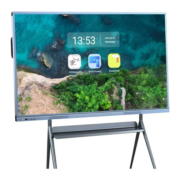 JYXOIHUB Smart Whiteboard Affordable Smart Board 55-Inch 4K Whiteboard Holographic Writing & Easy Setup for Home, Meetings & Education