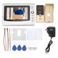 thumbnail image 2 of Wired Video Intercom System, Doorbell Camera with 7 Inches Monitor, 2 Way Intercom, Wired Video Doorbell Support Infrared Night Vision, 120 Wide Angle, 2 of 7