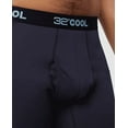 thumbnail image 4 of 32 DEGREES COOL Mens 4-PACK Quick Dry Performance Boxer Brief With Comfort Elastic Waistband Black,Navy L, 4 of 4