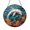 Acrylic 3.5 Inch, variant on Ocean Dugong Ocean Suncatcher Hanging Round Present Item Plaque Sun