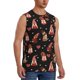 thumbnail image 2 of Fotbe Valentine Gnome Men's Camiseta sin Mangas Estampada para Hombres, Playera Casual para Gimnasio, Entrenamiento, Playa-Small, 2 of 7