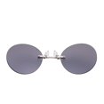 thumbnail image 2 of Sidaley Gafas de sol sin montura para hombres y mujeres, pinzas para la nariz para conducir, gafas para adultos, gafas con Clip, accesorio de decoración Gafas de moto Negro Sidaley VI008945-01, 2 of 6