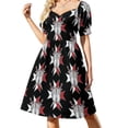 thumbnail image 1 of Vestido Maltés 20 de manga corta, vestido de verano, vestido diario, elegante, chic, vestidos de noche, ropa de mujer, verano, 1 of 7