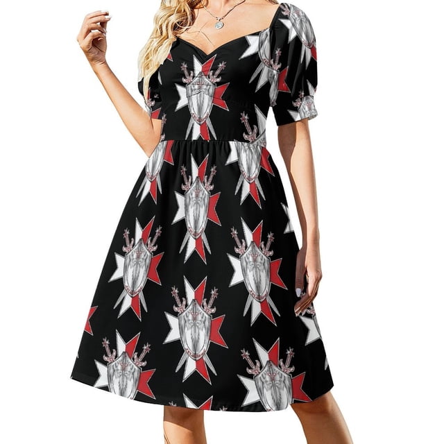 Vestido Maltés 20 de manga corta, vestido de verano, vestido diario, elegante, chic, vestidos de noche, ropa de mujer, verano