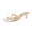 Cream, variant on Cushionaire Women's Milan Kitten Heel Sandals  Memory Foam, Wide Widths Available