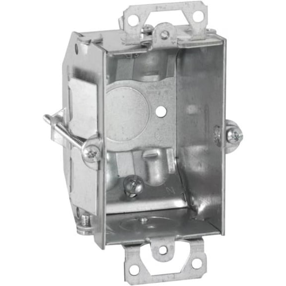 Southwire 1-Gang Steel Welded Beveled Wall Box G601BVROW-UPC