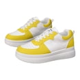 thumbnail image 3 of Women's Platform Lace Up Casual Shoes Fashion Color Blocking Slip On Sneakers Breathable Non Slip Running Shoes, 3 of 5