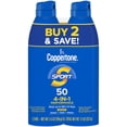 thumbnail image 1 of Spray de protección solar Coppertone SPORT SPF 50 163 ml, paquete de 2, 1 of 8