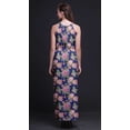 thumbnail image 3 of Bimba Floral Women Side Slits Long Casual Halter Maxi Dress Printed Party Wear-Large, 3 of 6