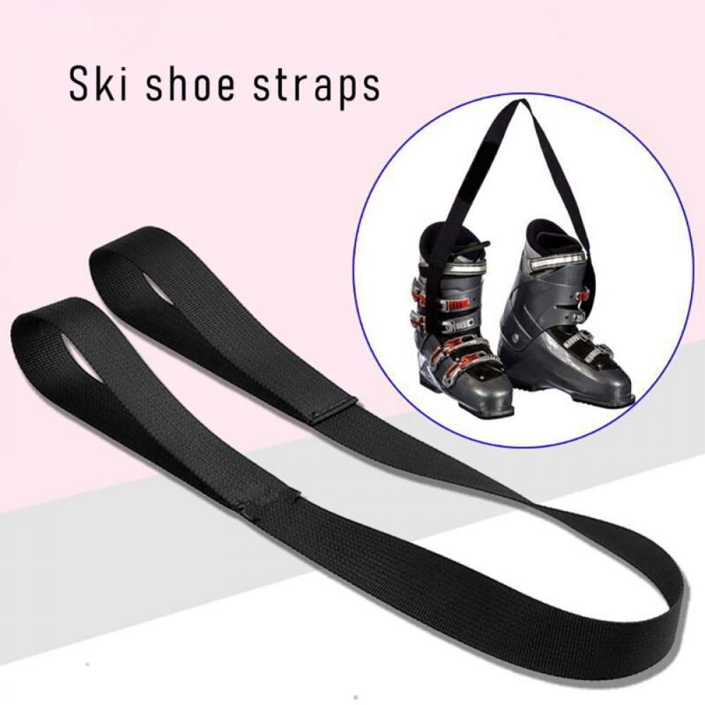 Snowboarding Boots Carrier Straps Shoulder Leash Ice Skates Footwear Red 