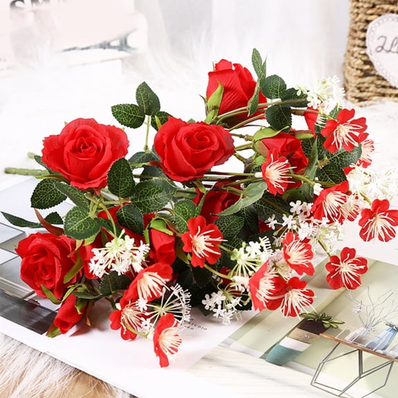 1pcs Silk Chrysanthemum Ball Bouquets Artificial Flowers Hydrangea for Wedding Bridesmaid Lifelike Fake Flowers Home Decor DIY Party 