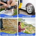 thumbnail image 5 of Jethose Pressure Washer, 2-in-1 High Pressure Power Washer for House, 2025 Upgraded Jet Nozzle for Garden Hose Power Washer Wand with 2 Different Tips, Quick Connectors and Gloves, 18 Inch, 5 of 5