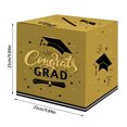 thumbnail image 3 of 2025 Graduation Card Box - Foldable Congrats Grad Card Holder & Money Gift Box for Graduation Party Decorations - Class of 2025 Graduation Party Supplies for Cards & Favors, 3 of 5
