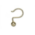 thumbnail image 2 of Utopia Alley Shower Hooks - Shower Curtain Rings for Bathroom - Rust Proof Shower Curtain Hooks for Shower Curtain or Liner - Set of 12, Gold, 2 of 10
