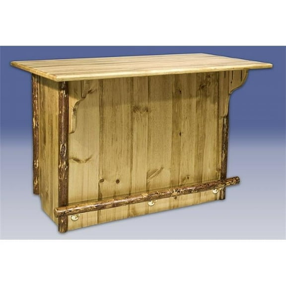 Glacier Country Bar with Foot Rail