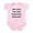 Petal Pink, variant on CafePress - Oneschistblack Body Suit - Baby Light Bodysuit, Size Newborn - 24 Months
