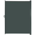 thumbnail image 1 of Auvent Latéral Rétractable 118 Pouces x 79 Pouces, Écran d'Intimité en Polyester Gris Résistant aux UV avec Cadre en Acier, Cloison Pliante Coupe-Vent pour Patio, Balcon, Jardin et Terrasse Extérieure, 1 of 7