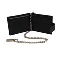 thumbnail image 3 of Bi-fold Chain Wallet for Men 18'inch Biker Chain RFID Safe Leather  Snap Tap Closer, 3 of 6