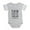 Heather Gray, variant on CafePress - Elkin North Carolina - Cute Infant Baby Football Bodysuit