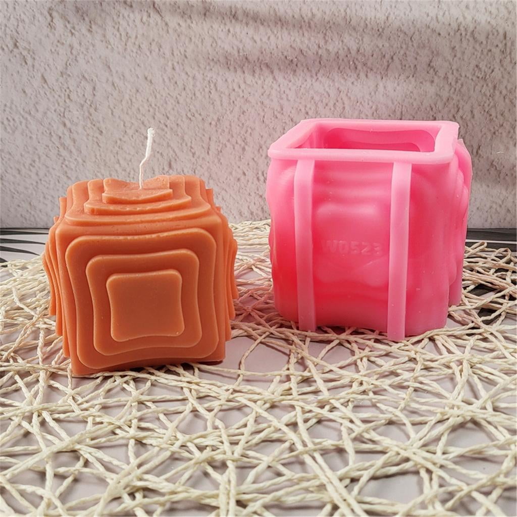 Cube Silicone Mould Candle Molds Handmade Square Epoxy Resin Molds Soap Molds