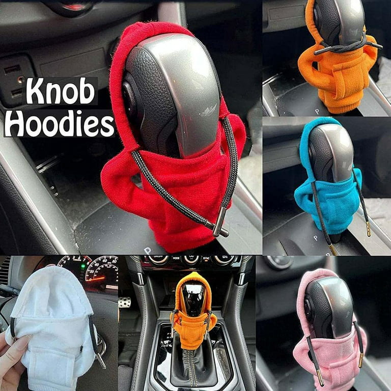 Car Gear Handle Cover Gear Handle Decoration Knob Hoodie Cover, Funny Shift  Knob Hoodie Cover Fits Manual Or Automatic, Universal Car Accessories Fits  Manual Or Automatic (Black) 