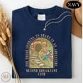 thumbnail image 3 of Second Breakfast Club T-Shirt - For Those Looking to Share in an Adventure, Fantasy Book Lover Tee, Middle-Earth Inspired Shirt, 3 of 5