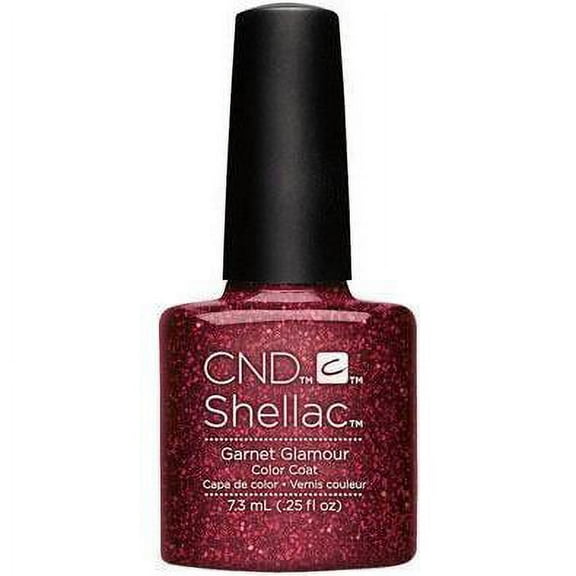 CND Shellac Gel Polish [ Garnet Glamour ] 0.25 oz * BEAUTY TALK LA *
