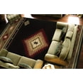thumbnail image 2 of Avalon Home Hamlet Southwestern Transitional Area Rug, Black, 2 of 2