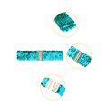 thumbnail image 2 of INSPIRE CHIC Women‘’s Elastic Waist Belt Sequins Decor Metal Interlock Buckles Belts for Dresses Blue, 2 of 6