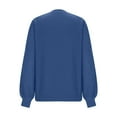 thumbnail image 4 of Gytharion Women's Plus Size Thick Knit Sweaters Solid Color Crew Neck Hollow Out Long Sleeve Sweaters Fashion Casual Pullover Knits for Fall and Winter, 4 of 6