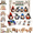 09# (A), variant on Tiny 3D Beaded Animal DIY Kit – Beginner Friendly Handmade Bead Art Set, Cute Mini Animal Decor Gift for Craft Lovers Teens Backyard Birds,F