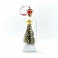 thumbnail image 2 of Recordable Luminous Christmas Tree Wishing Bottle, Light Up Mini Christmas Tree Glass Bottle Ornament, Voice Message LED Warm Light Tabletop Keepsake Jar with Ribbon, Holiday Xmas Gift Set, 2 of 7