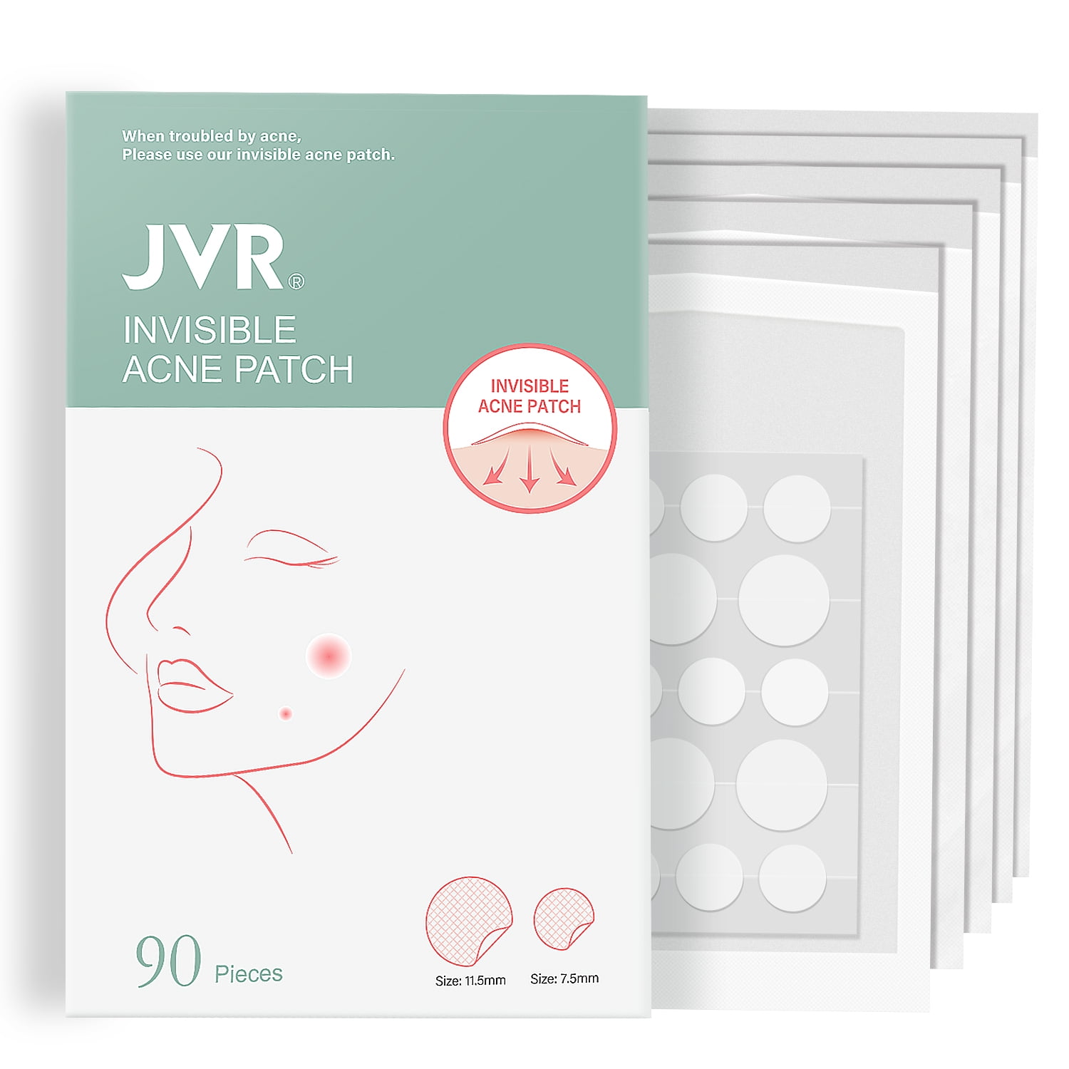Rael Beauty Miracle Patch Invisible Acne Pimple Treatment, 24ct -  Walmart.com