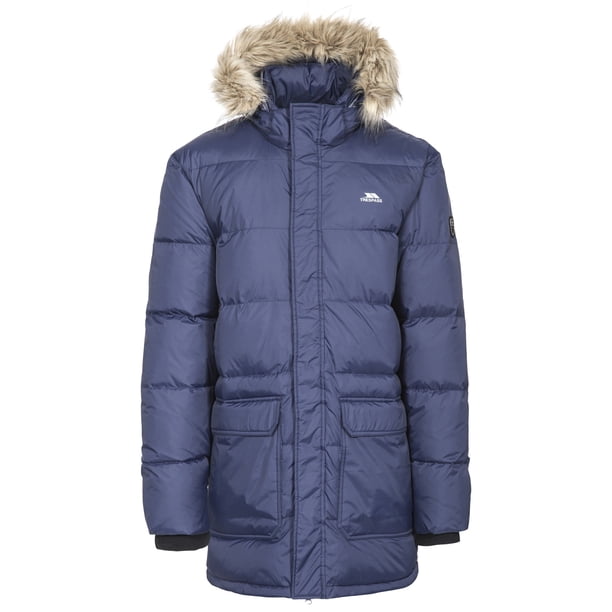 Trespass - Chaqueta de plumón modelo Baird para hombre (Azul marino) Trespass UTTP3567_P